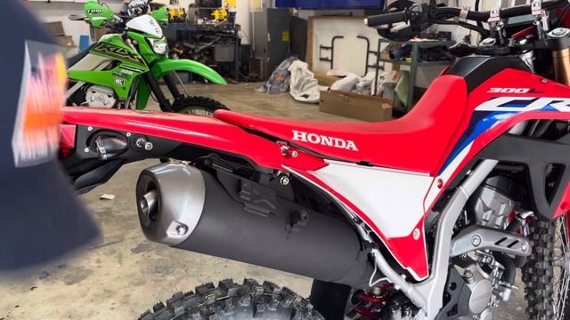 Honda CRF300L Exhaust Mod