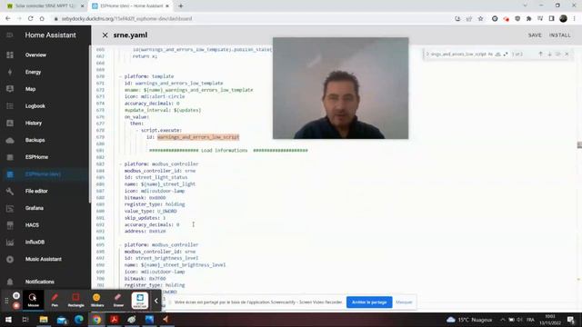 #62: Monitoring & contrôle de chargeurs solaires SRNE via ESPhome смотреть онлайн