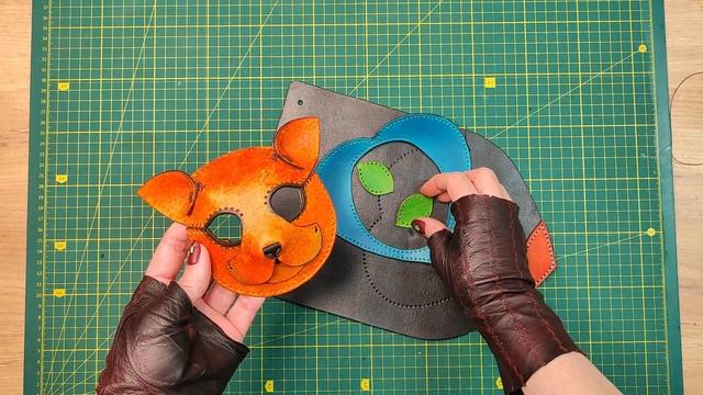 DIY Multifaceted leather bag. Part 2. Replaceable lid Cat in a bag смотреть онлайн