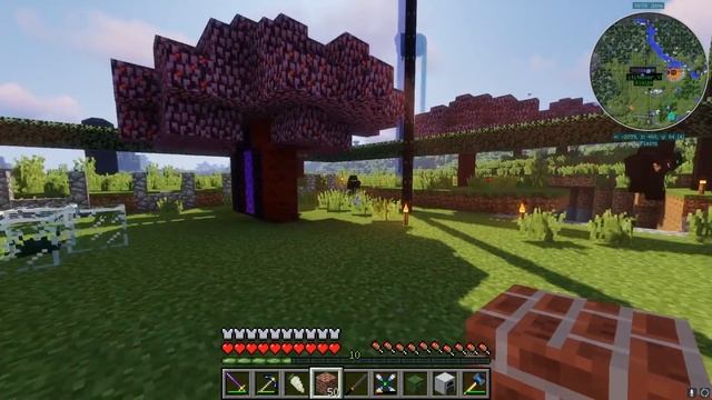 Техноприключения в Майнкрафт #10 - строительство новой базы / Minecraft выживание с модами смотреть онлайн