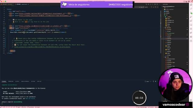 React desde cero - P19 ? Epic React 2: API React, JSX, className, children, spreed props y más! смотреть онлайн