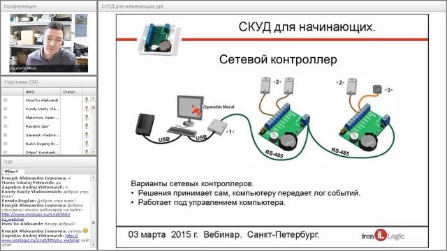 Системы Контроля и Управления Доступом (СКУД) для начинающих смотреть онлайн