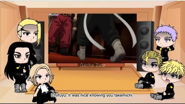 Takemichi vs Taiju | Past Tokyo Revengers react to future | Tokyo Revengers S2 Ep 8 | Gacha Club смотреть онлайн