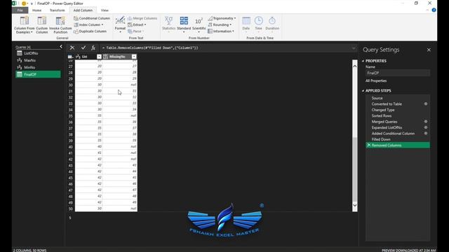 ?️♂️ Find the missing sequence number from list (Non-Macro Solution) with Power Query смотреть онлайн