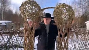 Плетёное дерево из ивы и прут для деревьев своими руками плетём деревья , инструкция по плетению