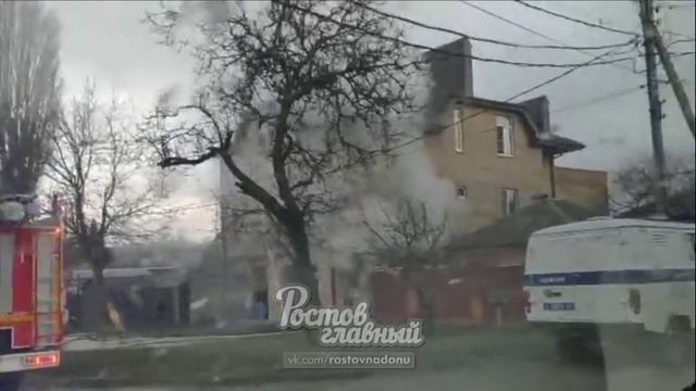 Пожар на Ленина 18 17.3.2019 Ростов-на-Дону Главный смотреть онлайн