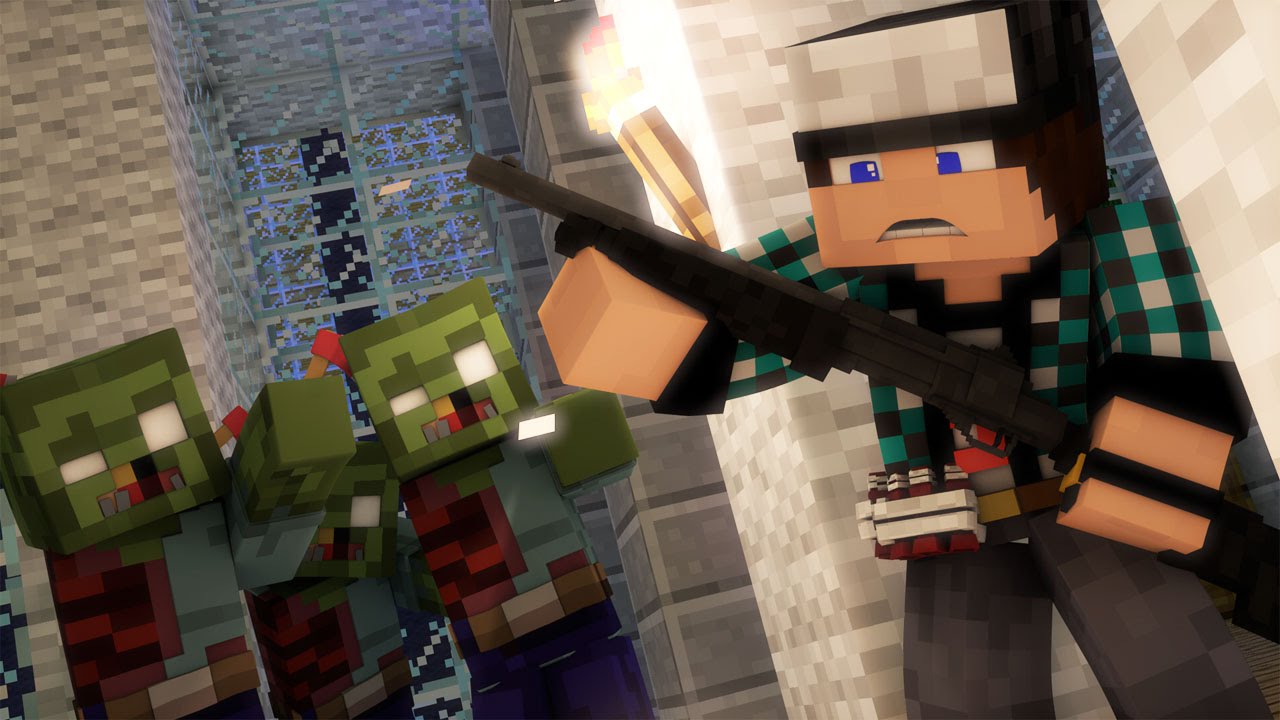 Minecraft. Зомби-апокалипсис.