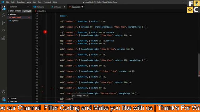 How to make own Face Loader in Vs-Code | HTML + CSS + SCRIPT | #WithME смотреть онлайн