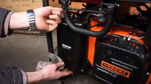ГЕНЕРАТОР БЕНЗИНОВЫЙ AURORA AGE 8500 D PLUS смотреть онлайн
