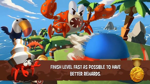 Kraken Land - Platformer Adventures Part 1 - Levels 1-4 (iOS, Android) смотреть онлайн