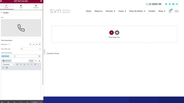 How to edit site header with Elementor in The7 #WordPress #Themes #Elementor #The7 смотреть онлайн
