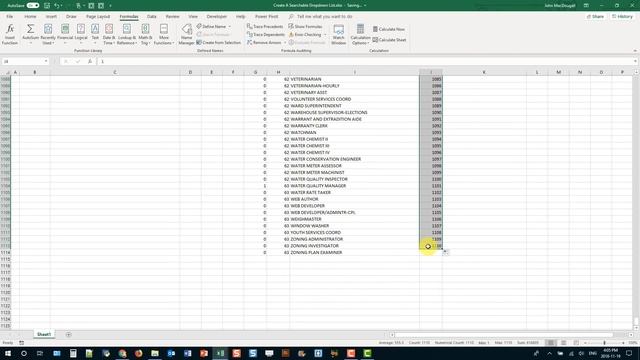 How To Create A Searchable Dropdown List In Excel смотреть онлайн