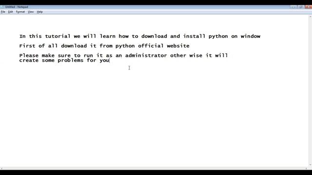 Install Python3 On Window смотреть онлайн