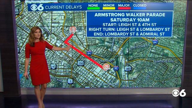 Road closures for Armstrong Walker parade смотреть онлайн