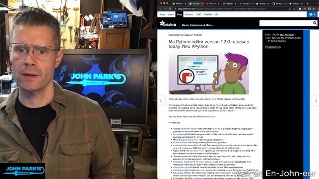 Python on Hardware weekly video 207 #CircuitPython #Python @Adafruit @micropython смотреть онлайн