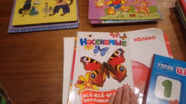 Какие книжки мы читали в 1 и 2 года. Обзор домашней библиотеки. смотреть онлайн
