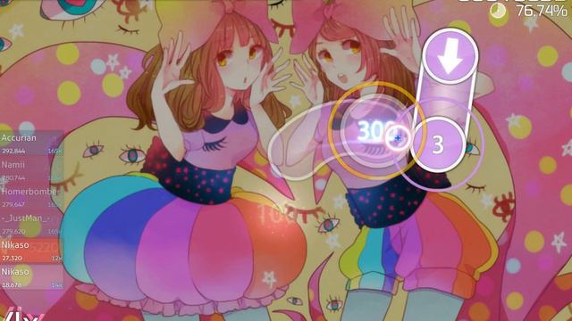 Играю в Osu!Оценка C???|_Deris_ смотреть онлайн