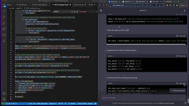 Chat GPT’s Funding Rate Trading Bot is Unfair