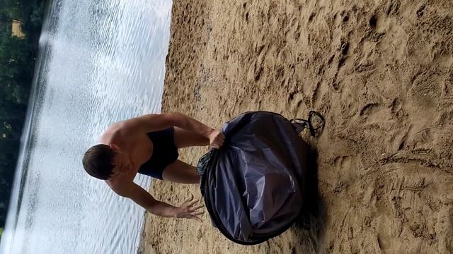 Как складывать двухместную палатку? смотреть онлайн