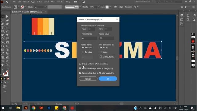Logo Design with Fillinger Script | Adobe Illustrator | Adobe Photosh смотреть онлайн