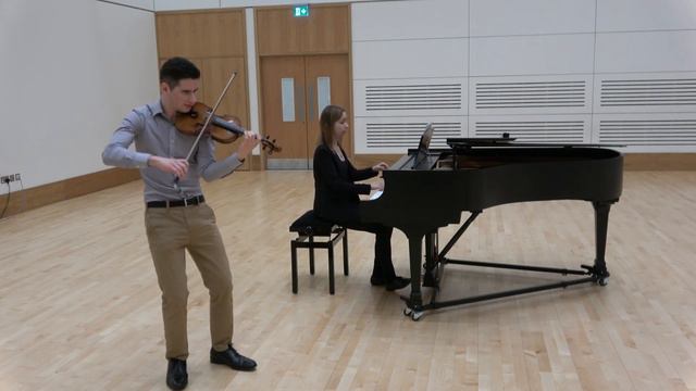 Amos Sharp Plays Mozart Violin Concerto No.4 In D Major First Movement