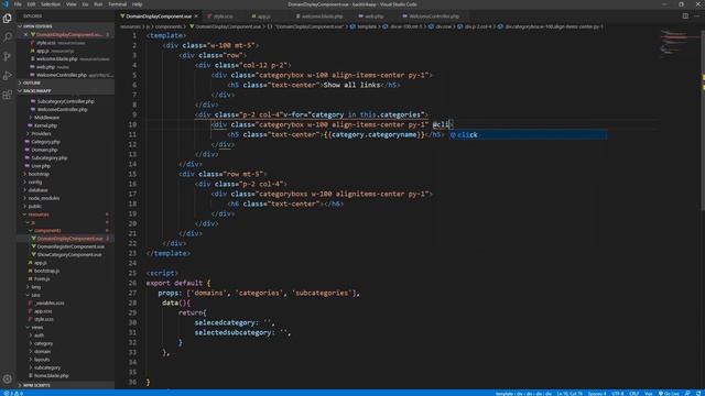 Laravel and Vue.js - Vue js component filtering products by category ( Part 12 ) смотреть онлайн
