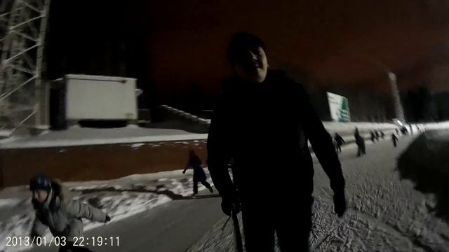 Ижевск, каток на стадионе Купол 4,01,2015 на улице -2 4 #винилоконстантино смотреть онлайн