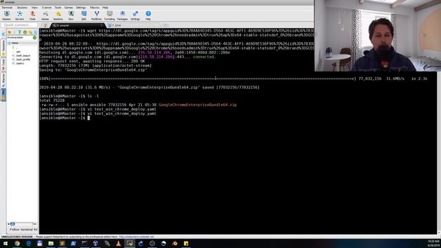 Ansible - Deploy Chrome on Windows смотреть онлайн
