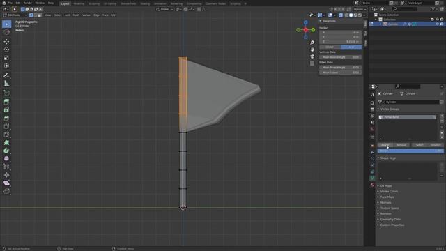 How to Bend an Object in Blender 2.93.1 | Simple Deform Modifier Tutorial смотреть онлайн