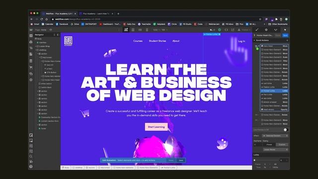 Epic Webflow Website Deep Dive (Awesome Animations Explained) смотреть онлайн