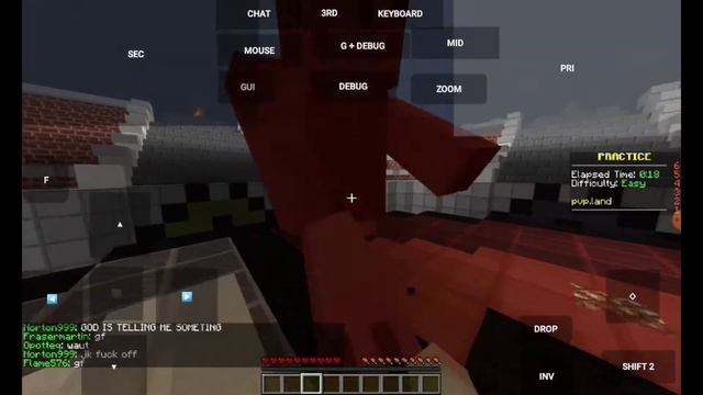minecraft java mobile :) pvpland easy bot смотреть онлайн
