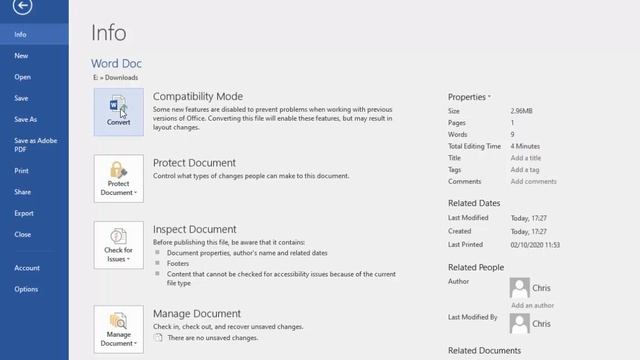 Word and Excel How to Disable Compatibility Mode смотреть онлайн