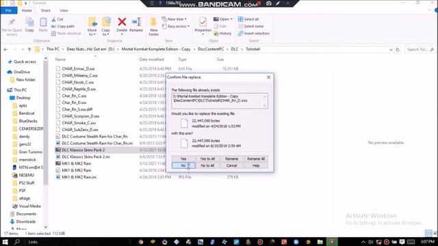 Mortal Kombat 9 PC: How to install MK2 ninja skins смотреть онлайн
