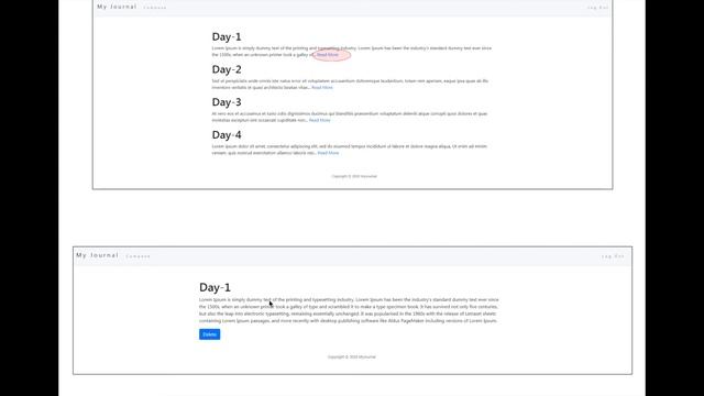 MyJournal - CS50 Project смотреть онлайн