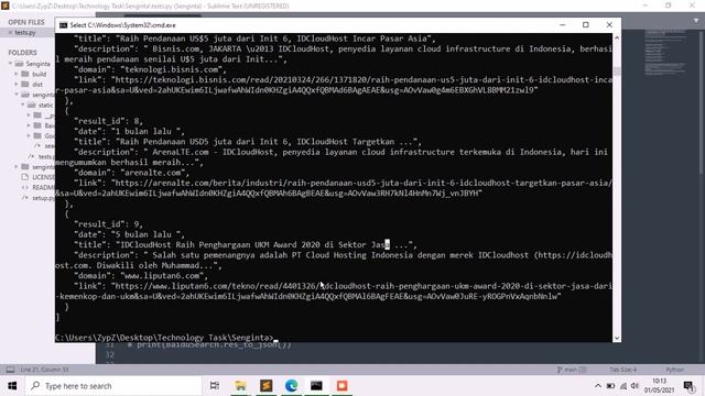 Senginta.py v0.0.1.0: All in one Search Engine Scrapper API, how to use? смотреть онлайн