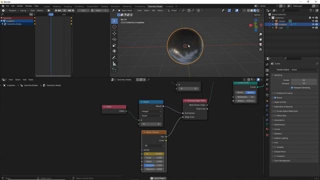 Easy Sci Fi Lightning Effects with Geometry Nodes | Blender Tutorial смотреть онлайн