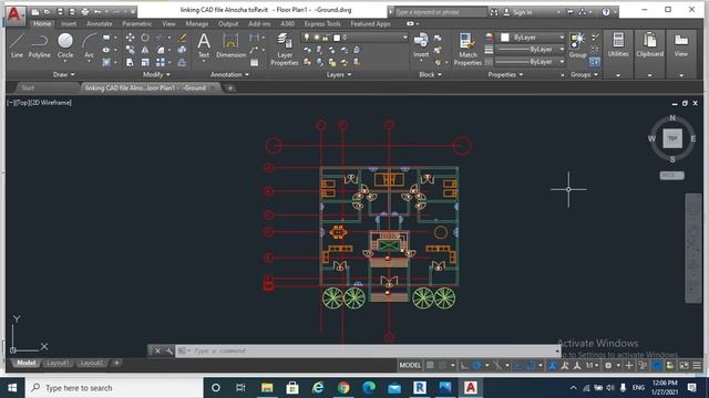 video 30 - Revit export- import- link- insert- align AutoCAD смотреть онлайн