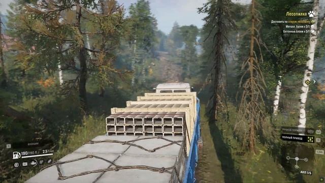 zikz 5368 4×4 обзор грузовика snowrunner обзор мода смотреть онлайн