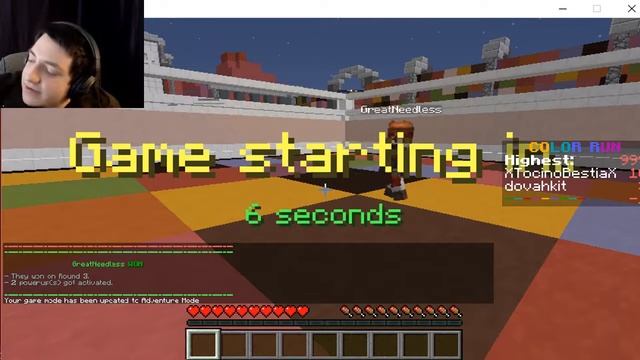 Minecraft minigame: Color Run смотреть онлайн