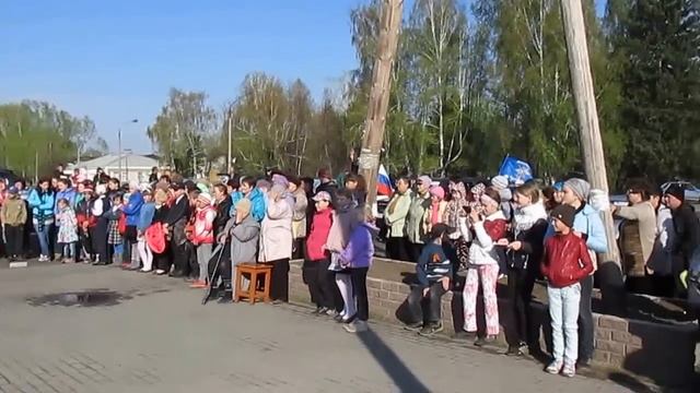 Автопробег посвященный 70-ти летию Победы.Косиха 07.05.2015г смотреть онлайн