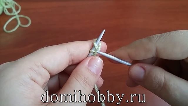 Лёгкий способ набора петель спицами смотреть онлайн