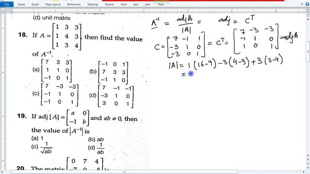 matrices mcq questions mcq on matrices and determinants mcq on matrices mcq on matrices class 12 смотреть онлайн