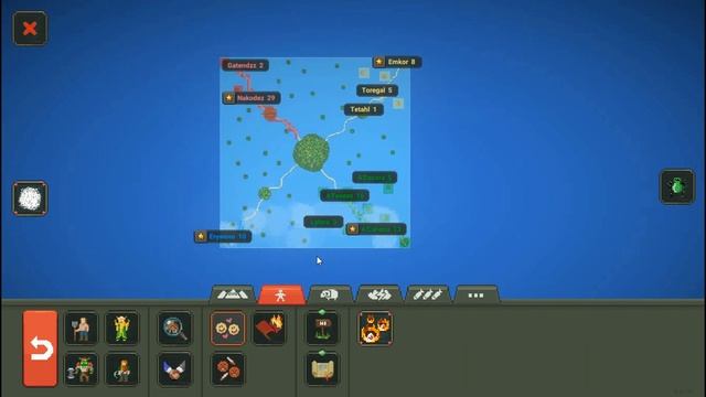 |4 расы один остров с ресурсами| Super Worldbox смотреть онлайн