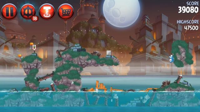 Angry birds star wars II Battle of Naboo level P3-5 Walkthrough 3 stars смотреть онлайн