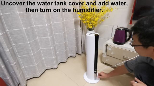 KEECOON Ultrasonic Humidifier KC MH 023 Operation Video смотреть онлайн