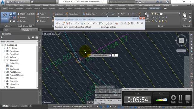 AUTOCAD CIVIL 3D 2017 MODULO 16 смотреть онлайн