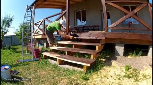 Покраска ТЕРРАСЫ Обработка ДЕРЕВА