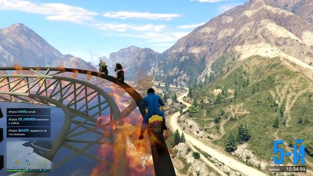 КРАСИВЕЙШИЙ МОТО ПАРКУР! (GTA 5 ONLINE ГОНКИ) смотреть онлайн
