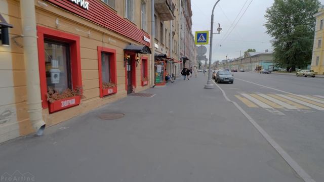 Virtual Walk Along The Streets Of Saint Petersburg, Russia - 4K Walking Tour With City Sounds