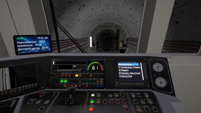 Новый поезд в Metro Simulator#4 смотреть онлайн